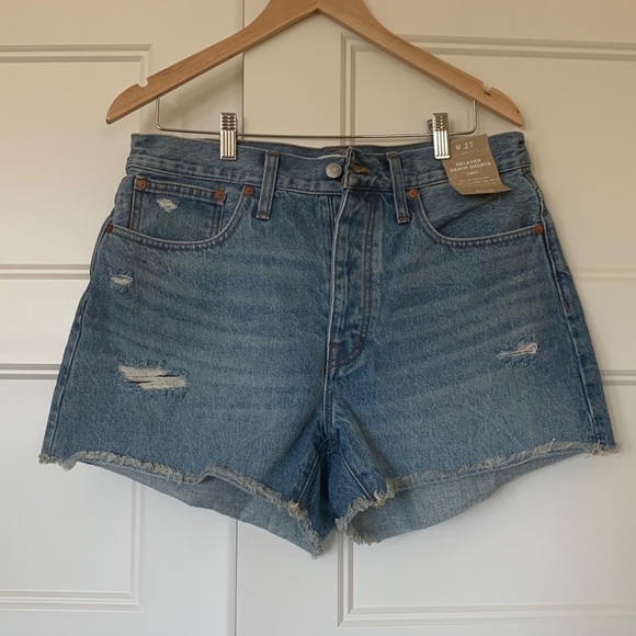 NWT Madewell Cut-off denim shorts - Picture 1 of 5
